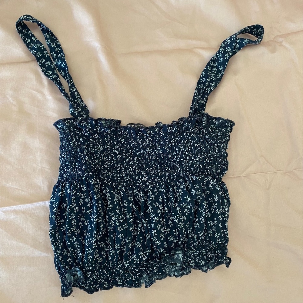 Brandy Melville Floral Tank Top